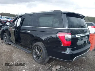 2020 Ford Expedition Max Limited with VIN 1FMJK1KT4LEA10805, listed as a IAAI auction lot 41719205 with 110,691 mi miles and . Bid and sale history available at DreamBid. Image 3.