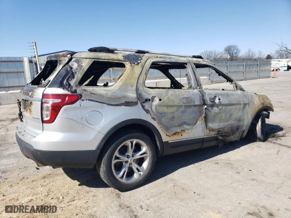 2015 Ford Explorer Limited with VIN 1FM5K7F86FGB74673, listed as a Copart auction lot 48684105 with 0 mi miles and Non Repairable. Bid and sale history available at carsss.com. Image 3.