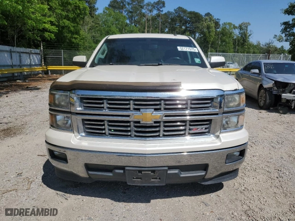 2014 Chevrolet Silverado 1500 LT with VIN 3GCPCREC1EG496054, listed as a Copart auction lot 52171575 with 136,299 mi miles and Salvage Title. Bid and sale history available at carsss.com. Image 5.