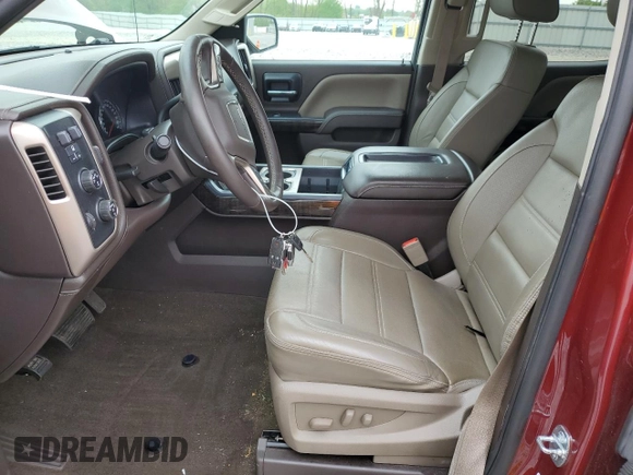 2014 GMC Sierra 1500 Denali z VIN 3GTU2WEC7EG322946, wystawiony jako Copart lot #56100915 z przebiegiem 60 792 mil mil oraz Szkoda całkowita • Salvage title. Historia ofert i sprzedaży dostępna na DreamBid. Obrazek 7.