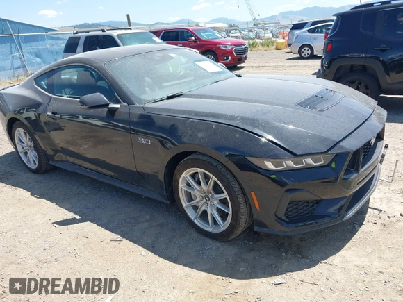 2024 Ford Mustang GT z VIN 1FA6P8CFXR5422836, wystawiony jako IAAI lot #42485136 z przebiegiem 8 437 mil mil oraz . Historia ofert i sprzedaży dostępna na DreamBid. Obrazek 1.