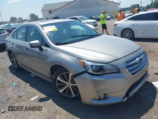 2016 Subaru Legacy Limited with VIN 4S3BNEN6XG3022794, listed as a IAAI auction lot 42639601 with 55,138 mi miles and . Bid and sale history available at DreamBid. Image 1.