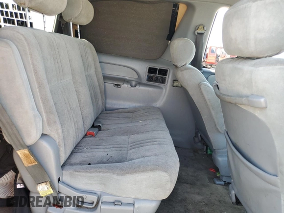 2000 Toyota Sienna CE with VIN 4T3GF19C4YU278505, listed as a Copart auction lot 44378515 with 208,571 mi miles and Salvage Title. Bid and sale history available at carsss.com. Image 12.