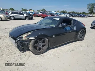 2010 Nissan 370Z with VIN JN1AZ4EH7AM505594, listed as a Copart auction lot 69743734 with Not Provided miles and Salvage Title. Bid and sale history available at carsss.com. Image 1.