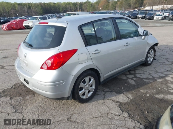 2007 Nissan Versa 1.8 S with VIN 3N1BC13E97L383742, listed as a IAAI auction lot 41724687 with 294,413 mi miles. Bid and sale history available at carsss.com. Image 4.