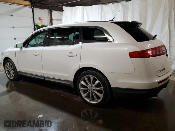2012 Lincoln MKT EcoBoost with VIN 2LMHJ5AT9CBL50946, listed as a Copart auction lot 48763435 with 127,704 mi miles and Clean Title. Bid and sale history available at DreamBid. Image 2.