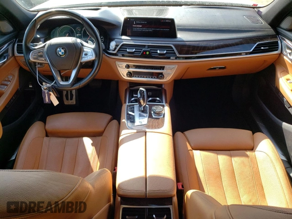 2018 BMW 7 Series 740e xDrive iPerformance with VIN WBA7J2C57JG938310, listed as a Copart auction lot 70021593 with 45,426 mi miles. Bid and sale history available at carsss.com. Image 8.
