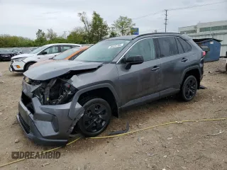 2021 Toyota RAV4 LE with VIN 2T3F1RFV6MC164399, listed as a Copart auction lot 56422785 with 72,027 mi miles and Salvage title. Bid and sale history available at DreamBid. Image 1.