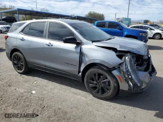 2024 Chevrolet Equinox LS with VIN 3GNAXHEG7RL111267, listed as a Copart auction lot 47445385 with 31,986 mi miles and Salvage Title. Bid and sale history available at carsss.com. Image 4.