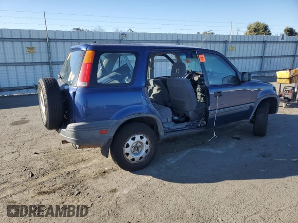 1997 Honda CR-V with VIN JHLRD1849VC013265, listed as a Copart auction lot 73411724 with 214,943 mi miles and Salvage Title. Bid and sale history available at carsss.com. Image 3.