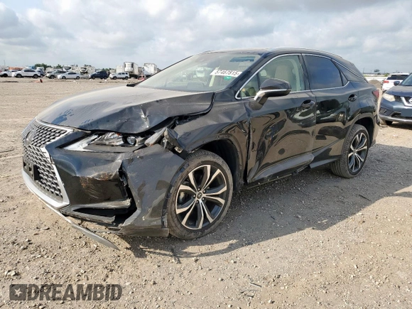 2021 Lexus RX 350 with VIN 2T2HZMAAXMC193823, listed as a Copart auction lot 57467815 with 32,819 mi miles and Salvage title. Bid and sale history available at DreamBid. Image 1.