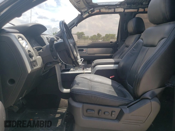 2013 Ford F-150 XL with VIN 1FTFW1ET7DFA15681, listed as a Copart auction lot 54822095 with 176,597 mi miles and Salvage title. Bid and sale history available at DreamBid. Image 7.