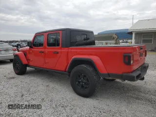 2022 Jeep Gladiator Texas Trail with VIN 1C6HJTAG9NL170836, listed as a Copart auction lot 43064695 with 46,176 mi miles and Salvage Title. Bid and sale history available at carsss.com. Image 2.
