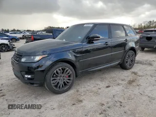 2016 Land Rover Range Rover Sport HSE with VIN SALWS2PF3GA592839, listed as a Copart auction lot 85452524 with 129,758 mi miles and Salvage title. Bid and sale history available at DreamBid. Image 1.