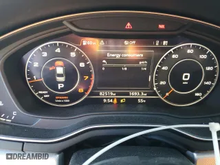 2018 Audi A4 Premium Plus with VIN WAUENAF44JA078622, listed as a Copart auction lot 47981155 with 82,519 mi miles and Salvage Title. Bid and sale history available at carsss.com. Image 9.