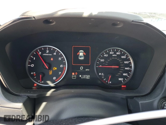 2024 Subaru WRX z VIN JF1VBAB62R9804757, wystawiony jako Copart lot #52240365 z przebiegiem 17 719 mil mil oraz Szkoda całkowita • Salvage title. Historia ofert i sprzedaży dostępna na DreamBid. Obrazek 9.