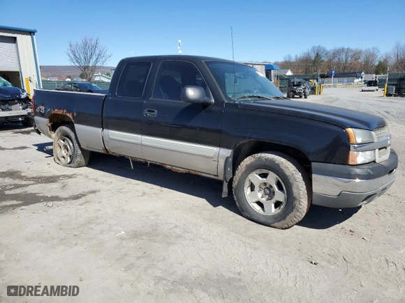 2005 Chevrolet Silverado 1500 Z71 with VIN 1GCEK19Z45Z258256, listed as a Copart auction lot 50697885 with 141,826 mi miles and Clean Title. Bid and sale history available at carsss.com. Image 4.