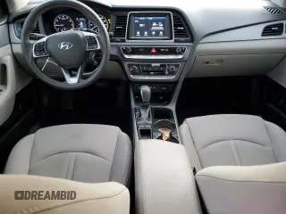 2019 Hyundai Sonata SE with VIN 5NPE24AF9KH768799, listed as a Copart auction lot 45887355 with 99,330 mi miles and Salvage Title. Bid and sale history available at DreamBid. Image 8.