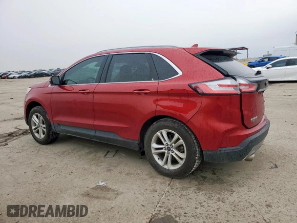 2020 Ford Edge SEL с VIN 2FMPK3J96LBA69376, выставлен на аукционе Copart как лот 57553395 с пробегом 69 468 миль миль и Списание • Salvage title. История ставок и продаж доступна на DreamBid. Изображение 2.