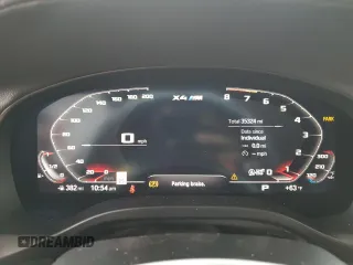 2022 BMW X4 M z VIN 5YM23EC01N9N39875, wystawiony jako Copart lot #66325504 z przebiegiem 35 324 mil mil oraz Szkoda całkowita • Salvage title. Historia ofert i sprzedaży dostępna na DreamBid. Obrazek 9.