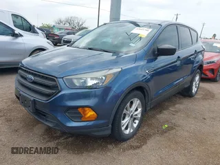 2018 Ford Escape S with VIN 1FMCU0F77JUA91134, listed as a IAAI auction lot 42095708 with 104,430 mi miles and . Bid and sale history available at DreamBid. Image 17.