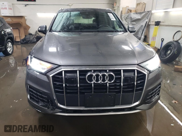 2022 Audi Q7 Premium Plus with VIN WA1LJBF74ND007229, listed as a Copart auction lot 88973875 with 18,304 mi miles and Salvage title. Bid and sale history available at DreamBid. Image 5.