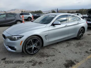2019 BMW 4 Series 440i xDrive with VIN WBA4J7C52KBM74678, listed as a Copart auction lot 42567425 with 81,087 mi miles and Salvage title. Bid and sale history available at DreamBid. Image 1.
