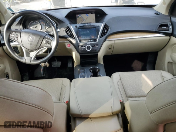 2020 Acura MDX w/Technology Pkg with VIN 5J8YD3H53LL004735, listed as a Copart auction lot 70218994 with 56,017 mi miles and Salvage Title. Bid and sale history available at carsss.com. Image 8.