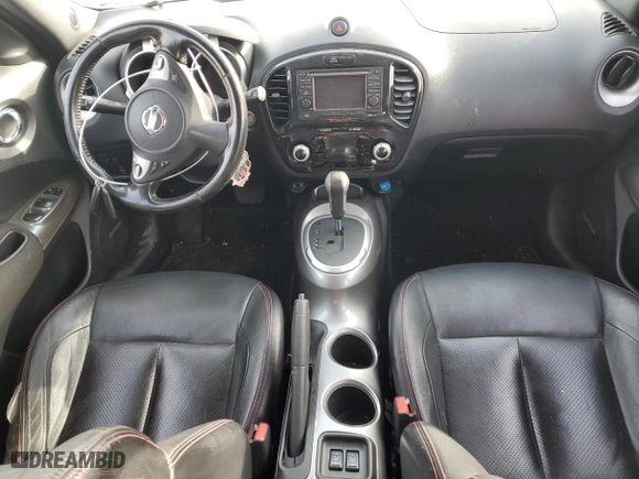 2014 Nissan Juke NISMO with VIN JN8AF5MV8ET361086, listed as a Copart auction lot 83154324 with 0 mi miles and Salvage Title. Bid and sale history available at carsss.com. Image 8.