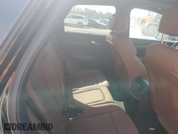 2021 Audi Q5 Premium Plus with VIN WA1BAAFY8M2082461, listed as a Copart auction lot 46950415 with Not provided miles and Salvage title. Bid and sale history available at DreamBid. Image 11.