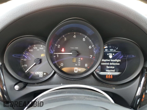 2022 Porsche Macan with VIN WP1AA2A53NLB09015, listed as a Copart auction lot 44997085 with 13,999 mi miles and Salvage title. Bid and sale history available at DreamBid. Image 9.