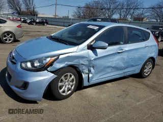 2013 Hyundai Accent GS with VIN KMHCT5AE4DU114430, listed as a Copart auction lot 48618865 with 112,401 mi miles and Clean Title. Bid and sale history available at carsss.com. Image 1.