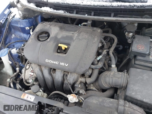 2017 Kia Forte LX with VIN 3KPFK4A7XHE057087, listed as a IAAI auction lot 41633624 with 82,829 mi miles. Bid and sale history available at carsss.com. Image 10.