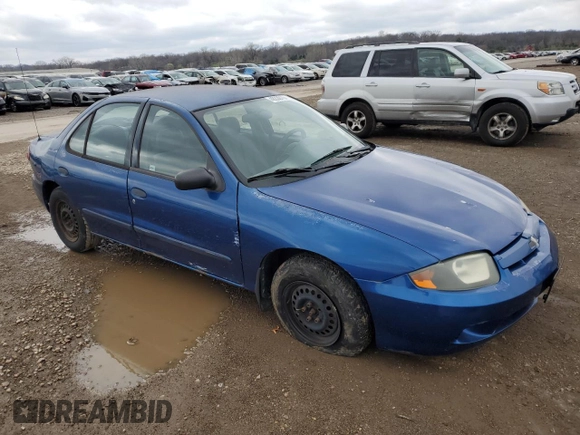 2003 Chevrolet Cavalier with VIN 1G1JC52F637351834, listed as a Copart auction lot 48330164 with 141,767 mi miles and Clean Title. Bid and sale history available at carsss.com. Image 4.