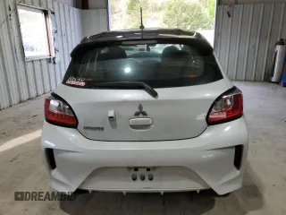 2023 Mitsubishi Mirage Black Edition with VIN ML32AWHJ6PH005269, listed as a Copart auction lot 53878975 with Not provided miles and Salvage title. Bid and sale history available at DreamBid. Image 6.