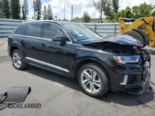2023 Audi Q7 Premium with VIN WA1AXBF74PD017509, listed as a Copart auction lot 55664525 with 89,124 mi miles and Non repairable. Bid and sale history available at DreamBid. Image 4.