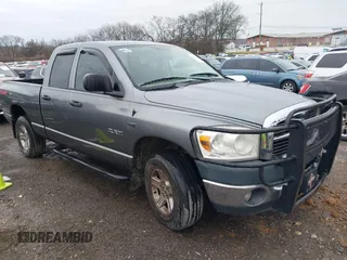 2008 Dodge Ram 1500 SLT with VIN 1D7HU18238J207027, listed as a IAAI auction lot 41269872 with 378,078 mi miles. Bid and sale history available at carsss.com. Image 1.