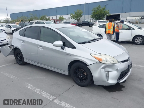 2013 Toyota Prius One with VIN JTDKN3DU5D5592013, listed as a IAAI auction lot 42036685 with 236,097 mi miles and . Bid and sale history available at DreamBid. Image 1.