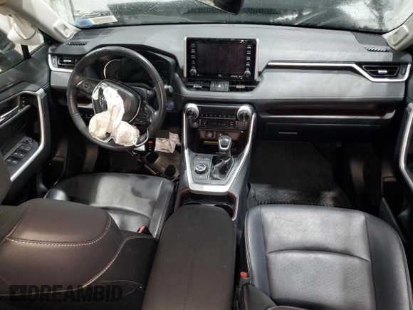 2020 Toyota RAV4 Hybrid Limited with VIN JTMDWRFV7LD525562, listed as a Copart auction lot 50502715 with 0 mi miles and Salvage Title. Bid and sale history available at carsss.com. Image 8.