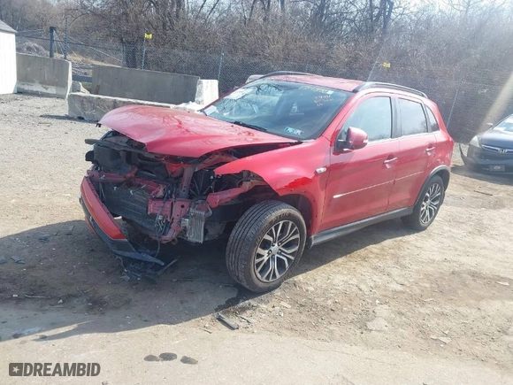 2017 Mitsubishi Outlander Sport SEL 2.4 with VIN JA4AR4AWXHZ017846, listed as a IAAI auction lot 41785672 with 149,558 mi miles. Bid and sale history available at carsss.com. Image 2.