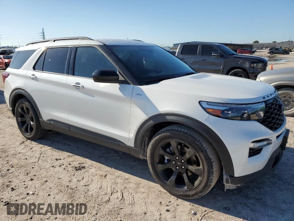 2024 Ford Explorer ST-Line с VIN 1FMSK7KHXRGA40780, выставлен на аукционе Copart как лот 56547445 с пробегом 11 407 миль миль и Списание • Salvage title. История ставок и продаж доступна на DreamBid. Изображение 4.