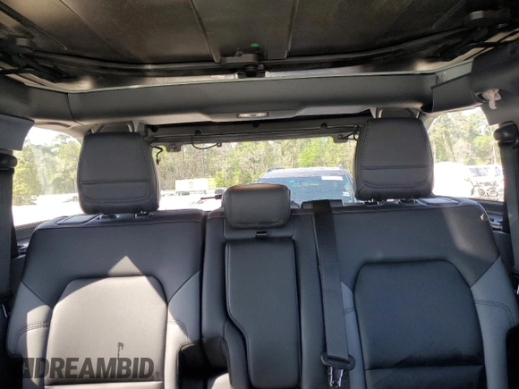 2024 Ford Bronco Black Diamond with VIN 1FMDE1BH6RLB16242, listed as a Copart auction lot 49966475 with 4,672 mi miles and Salvage title. Bid and sale history available at DreamBid. Image 10.