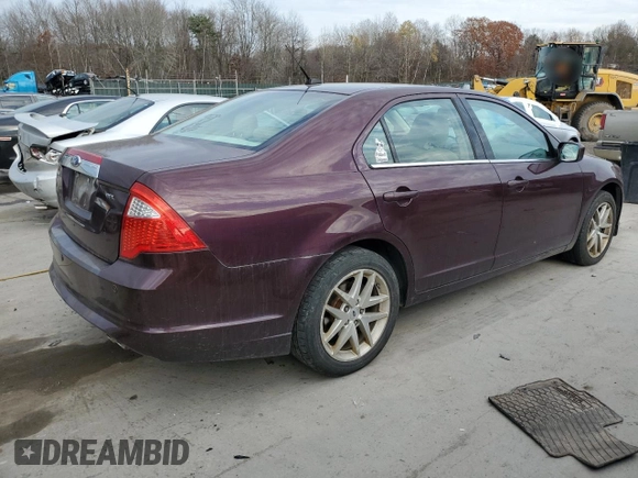 2012 Ford Fusion SEL with VIN 3FAHP0JA8CR424770, listed as a Copart auction lot 44046345 with 218,408 mi miles and Salvage title. Bid and sale history available at DreamBid. Image 3.