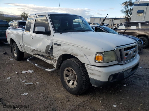 2006 Ford Ranger STX with VIN 1FTYR44U46PA05585, listed as a Copart auction lot 80150254 with 127,018 mi miles and Salvage Title. Bid and sale history available at carsss.com. Image 4.