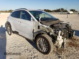 2019 Hyundai Kona SEL with VIN KM8K22AA5KU321920, listed as a Copart auction lot 81892674 with 58,263 mi miles and Salvage Title. Bid and sale history available at DreamBid. Image 4.