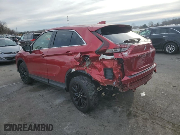 2024 Mitsubishi Eclipse Cross LE z VIN JA4ATVAA6RZ002693, wystawiony jako Copart lot #89358915 z przebiegiem 786 mil mil oraz Szkoda całkowita • Salvage title. Historia ofert i sprzedaży dostępna na DreamBid. Obrazek 2.