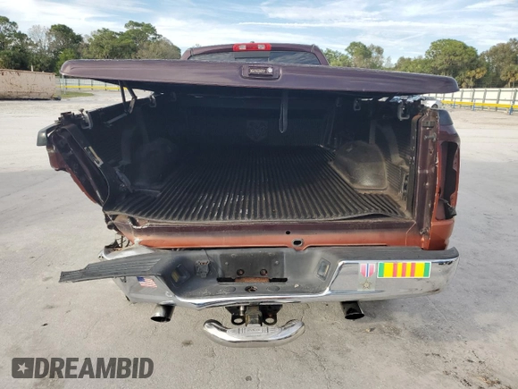 2005 Dodge 2500 SLT with VIN 3D7KS28D35G750040, listed as a Copart auction lot 42591365 with 105,523 mi miles and Salvage Title. Bid and sale history available at carsss.com. Image 6.