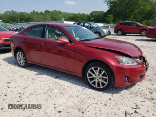 2012 Lexus IS 250 z VIN JTHCF5C26C5052793, wystawiony jako Copart lot #60808425 z przebiegiem 158 488 mil mil oraz Czysty tytuł • Clean title. Historia ofert i sprzedaży dostępna na DreamBid. Obrazek 4.