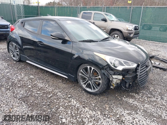 2016 Hyundai Veloster Turbo with VIN KMHTC6AE9GU268920, listed as a IAAI auction lot 42007242 with 188,086 mi miles and . Bid and sale history available at DreamBid. Image 1.