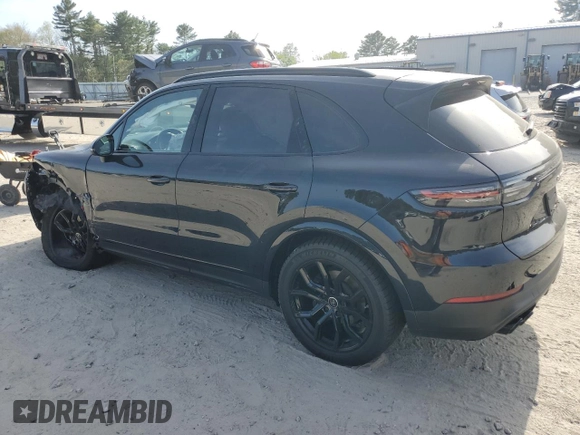 2023 Porsche Cayenne with VIN WP1AA2AY9PDA05586, listed as a Copart auction lot 54683355 with 11,370 mi miles and Salvage title. Bid and sale history available at DreamBid. Image 2.